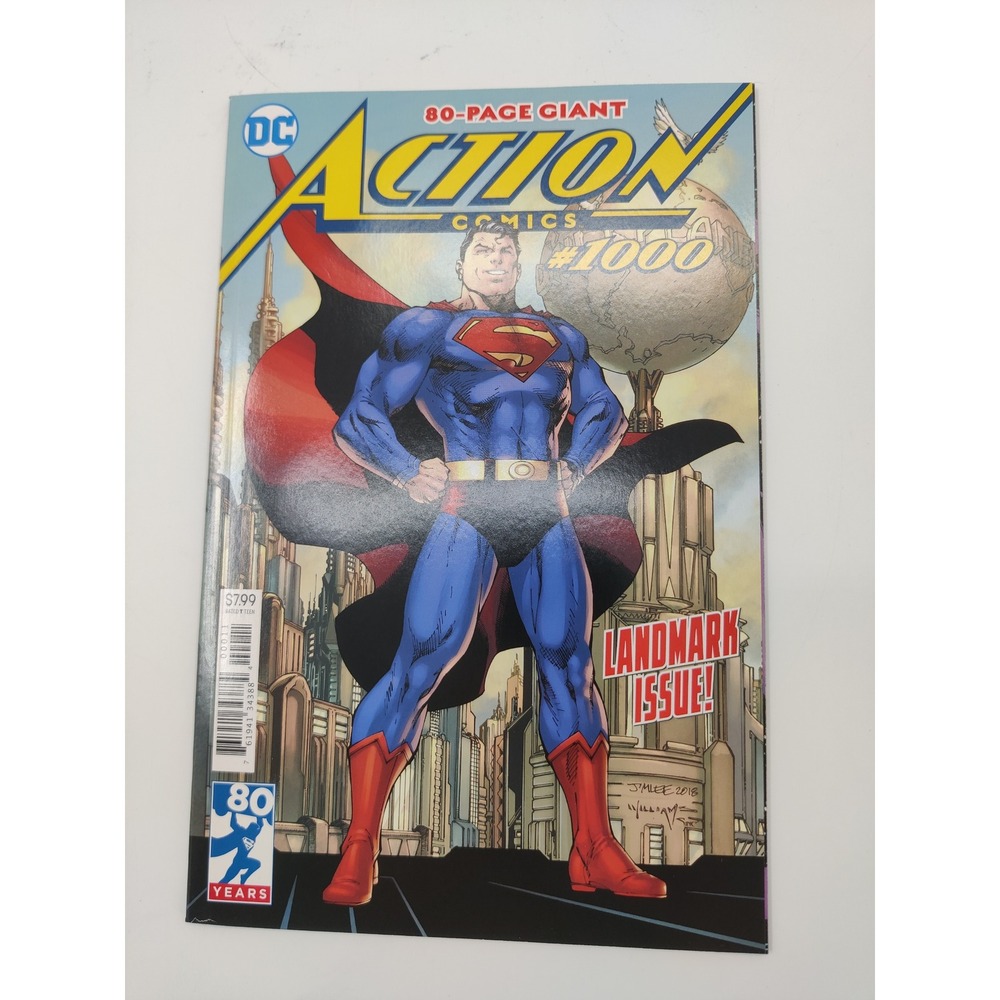 DC Action Comics 1000 80-Page Giant Superman Jim Lee Cover Landmark Issue 2018